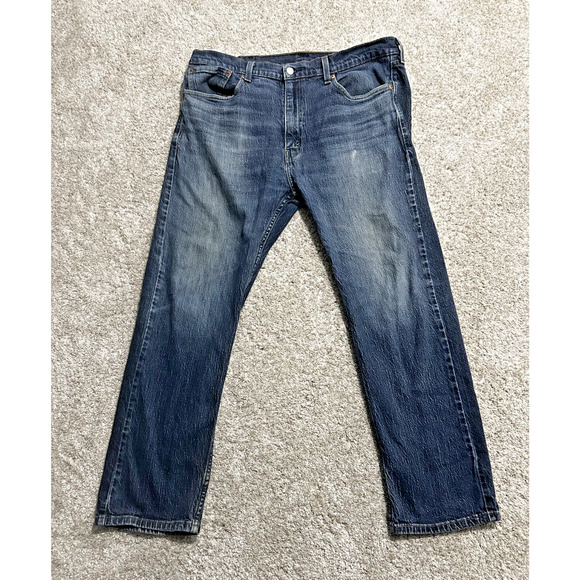 Levi's Other - Levi’s 505 Men’s Jeans W38 L30 Dark Wash Straight Leg Denim